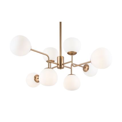 Maytoni MOD221-PL-08-G - Висящ полилей ERICH 8xE14/40W/230V меден