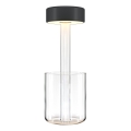 Maytoni MOD229TL-L3B3K1 - LED Димируем акумулаторен преносим настолна лампа LED/3W/5V 2200-4000K 2000 mAh черен/прозрачен