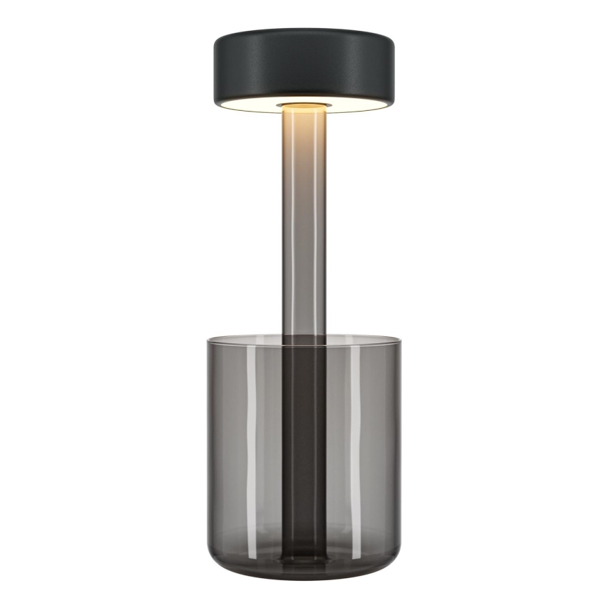 Maytoni MOD229TL-L3B3K3 - LED Димируем акумулаторен преносим настолна лампа LED/3W/5V 2200-4000K черен/сив