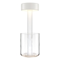 Maytoni MOD229TL-L3W3K1 - LED Димируем акумулаторен преносим настолна лампа LED/3W/5V 2200-4000K 2000 mAh бял/прозрачен
