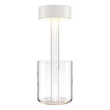 Maytoni MOD229TL-L3W3K1 - LED Димируем акумулаторен преносим настолна лампа LED/3W/5V 2200-4000K бял/прозрачен