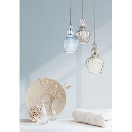 Maytoni MOD238-PL-01-BL - Пендел EUSTOMA 1xE14/40W/230V син