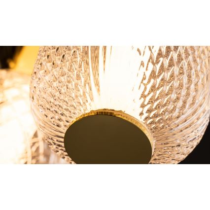 Maytoni MOD273CL-L60CH3K - LED Плафониера DROP 4xLED/15W/230V Ø 43 см лъскав хром