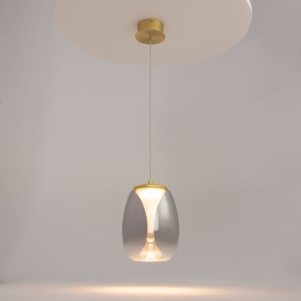 Maytoni MOD282PL-L8G3K - LED Пендел SPLASH LED/7W/230V 3000K златист