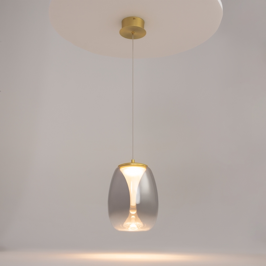 Maytoni MOD282PL-L8G3K - LED Пендел SPLASH LED/7W/230V 3000K златист