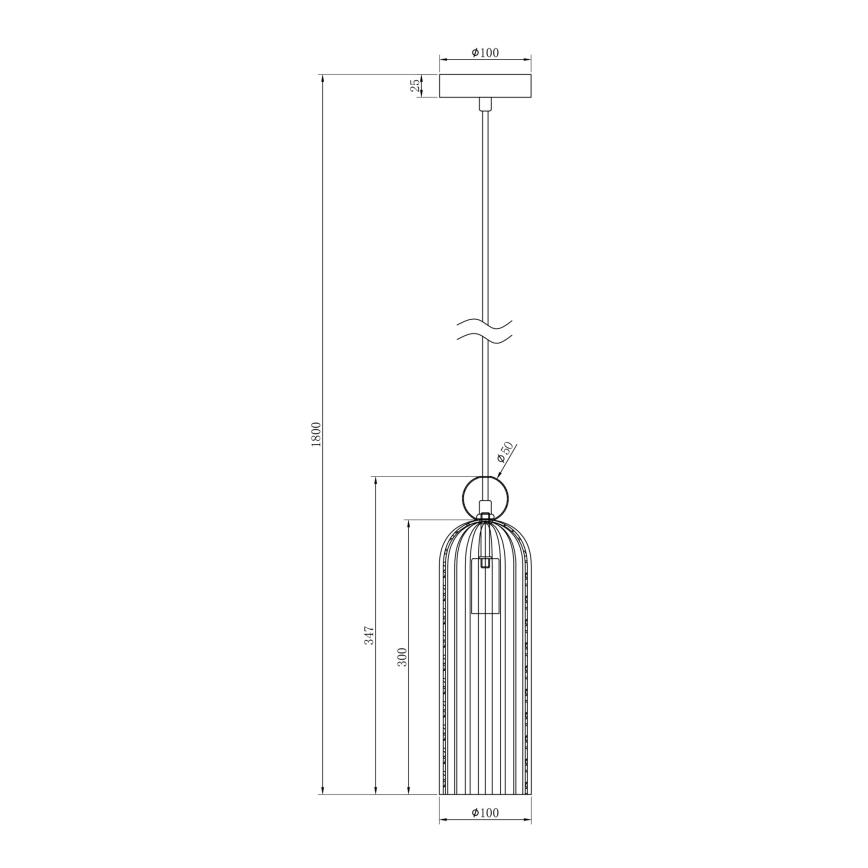 Maytoni MOD302PL-01GR - Пендел ANTIC 1xE14/40W/230V златист/сив