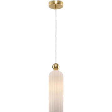 Maytoni MOD302PL-01W - Пендел ANTIC 1xE14/40W/230V златист/бял