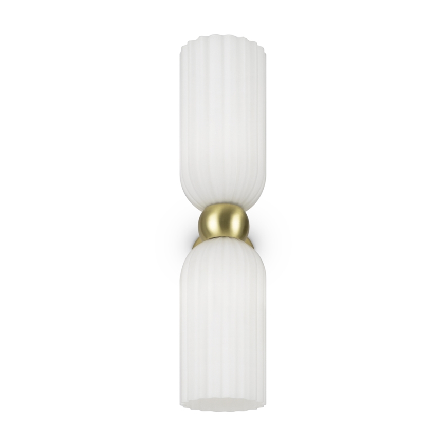 Maytoni MOD302WL-02W - Аплик ANTIC 2xE14/40W/230V златист/бял