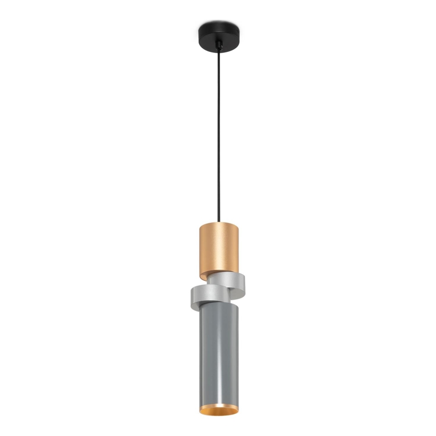 Maytoni MOD303PL-01CFL3 - Пендел PALETTE 1xGU10/40W/230V златист/сив