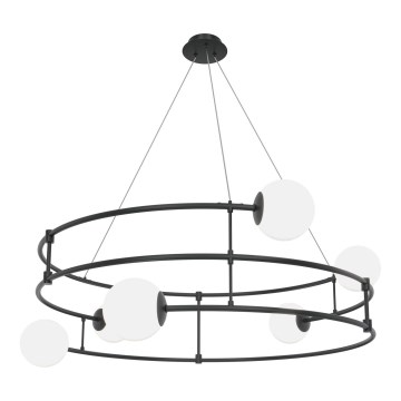 Maytoni MOD317PL-06B - Пендел BALANCE 6xG9/40W/230V черен