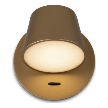 Maytoni MOD421WL-L6BS3K - LED аплик PIXEL LED/7W/230V 3000K златист
