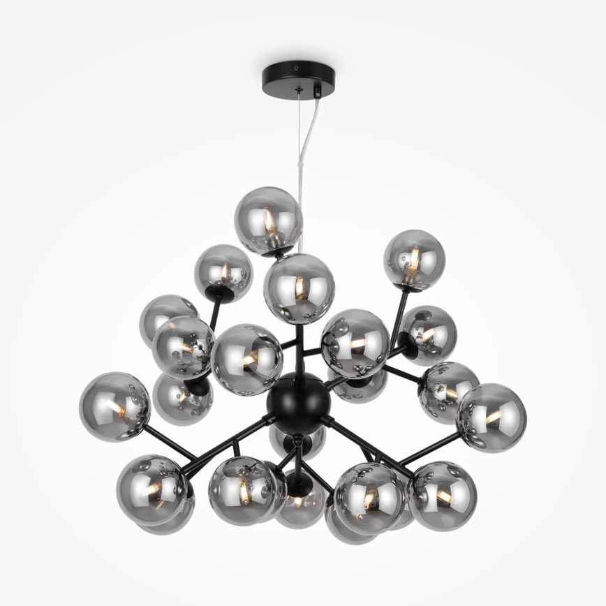 Maytoni MOD545PL-24B - Пендел DALLAS 24xG9/28W/230V черен