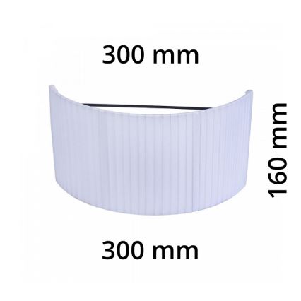 Maytoni MOD974-WLShade-White - Абажур за стенна лампа TORONTO бял E27 300x160 mm