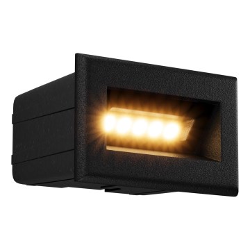 Maytoni O045SL-L3B3K - LED Екстериорна лампа за вграждане BOSCA LED/3W/230V 3000K IP65 черен