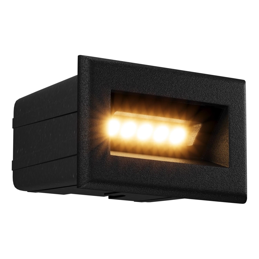 Maytoni O045SL-L3B3K - LED Екстериорна лампа за вграждане BOSCA LED/3W/230V 3000K IP65 черен