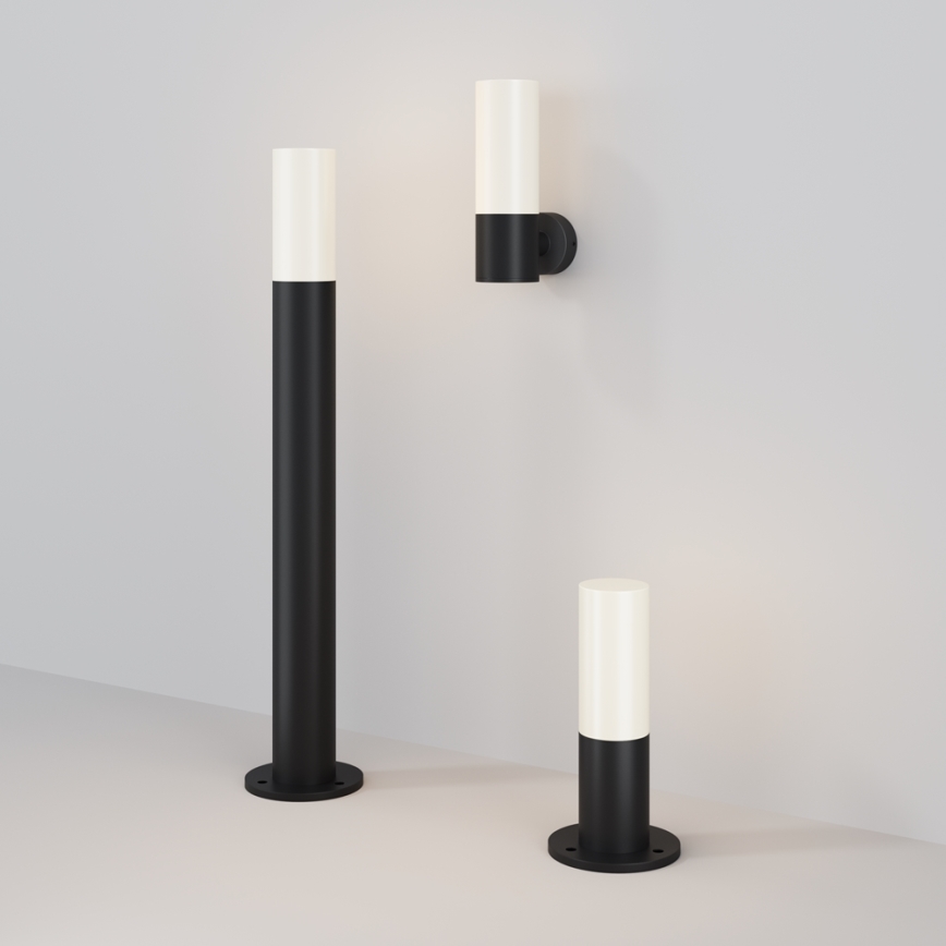 Maytoni O418FL-01B - Екстериорна лампа WILLIS 1xE27/60W/230V 30 см IP54 черен