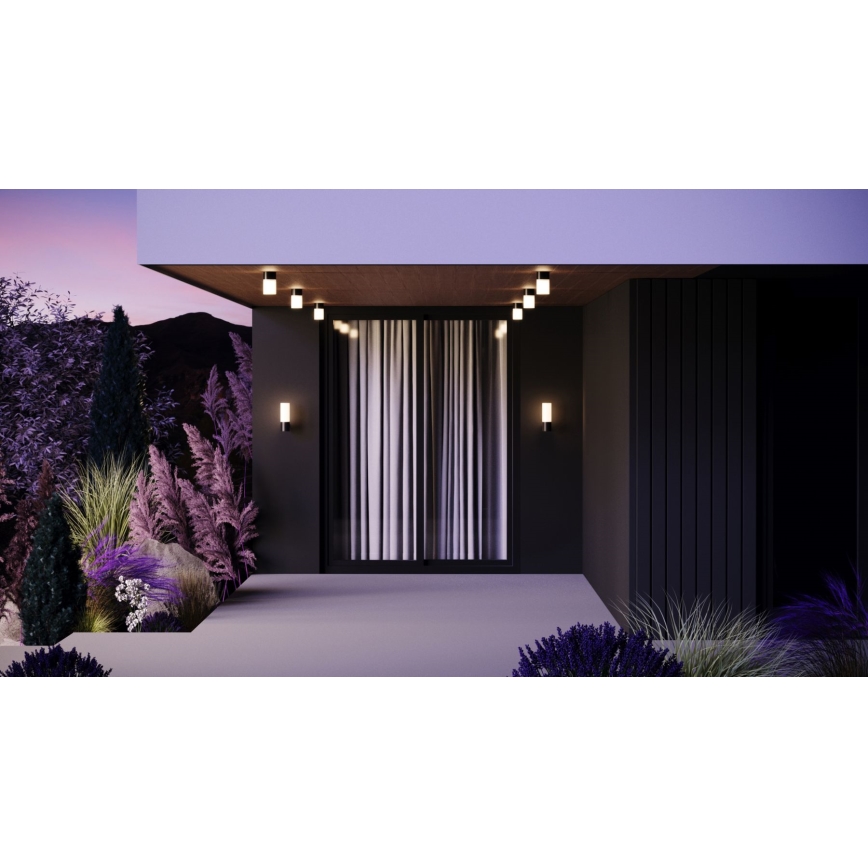 Maytoni O418WL-01B - Екстериорен аплик WILLIS 1xE27/60W/230V IP54 черен