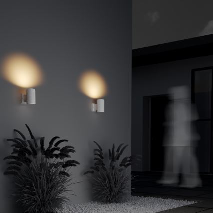 Maytoni O419WL-01W - Външно стенно осветително тяло RANDO 1xE27/60W/230V IP54 бяло