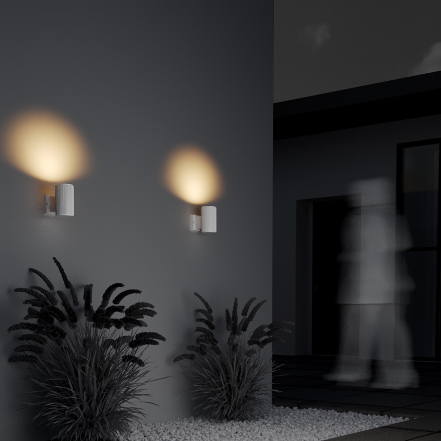 Maytoni O419WL-01W - Външно стенно осветително тяло RANDO 1xE27/60W/230V IP54 бяло