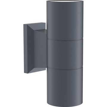 Maytoni O574WL-02GR - Екстериорен аплик BOWERY 2xGU10/50W/230V IP54 антрацит
