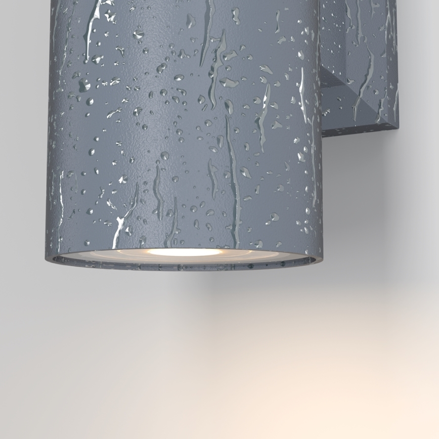 Maytoni O574WL-02GR - Екстериорен аплик BOWERY 2xGU10/50W/230V IP54 антрацит