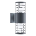 Maytoni O576WL-02GR - Екстериорен аплик BRONX 2xE27/60W/230V IP54 антрацит