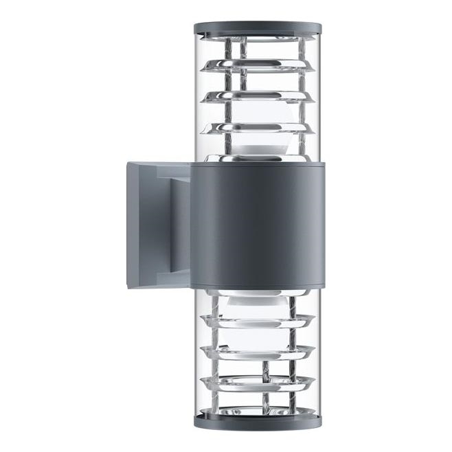 Maytoni O576WL-02GR - Екстериорен аплик BRONX 2xE27/60W/230V IP54 антрацит