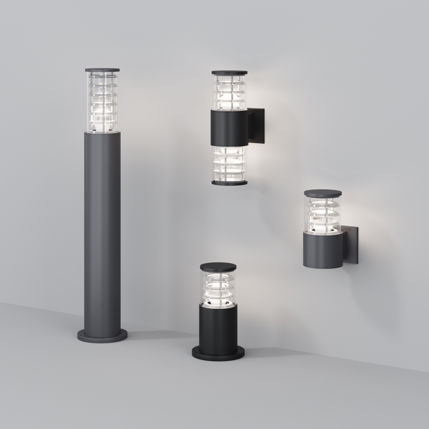 Maytoni O576WL-02GR - Екстериорен аплик BRONX 2xE27/60W/230V IP54 антрацит