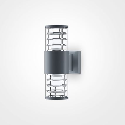 Maytoni O576WL-02GR - Екстериорен аплик BRONX 2xE27/60W/230V IP54 антрацит