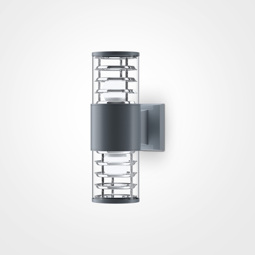 Maytoni O576WL-02GR - Екстериорен аплик BRONX 2xE27/60W/230V IP54 антрацит