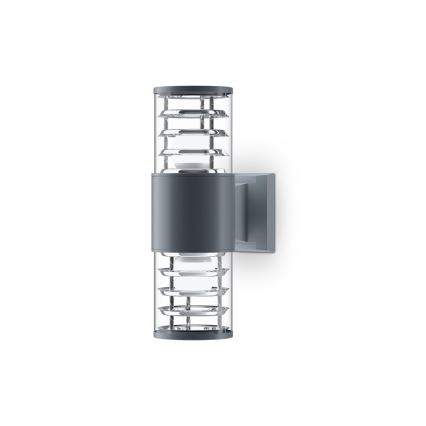 Maytoni O576WL-02GR - Екстериорен аплик BRONX 2xE27/60W/230V IP54 антрацит