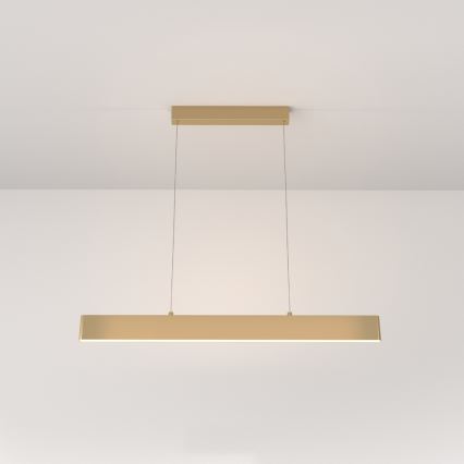 Maytoni P010PL-L23G3K - LED Пендел STEP LED/23W/230V 3000K 91 см златист
