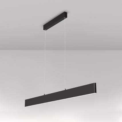 Maytoni P010PL-L30B4K - LED Пендел STEP LED/30W/230V 4000K 118,5 см черен