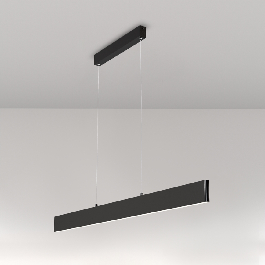 Maytoni P010PL-L30B4K - LED Пендел STEP LED/30W/230V 4000K 118,5 см черен