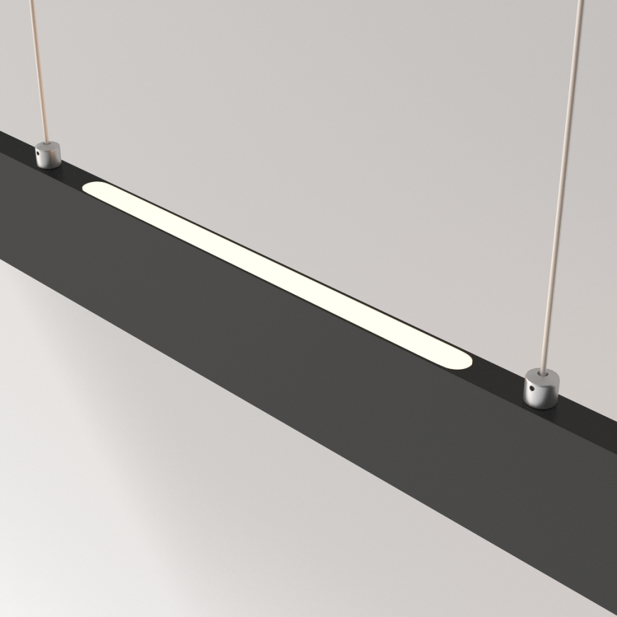 Maytoni P010PL-L30B4K - LED Пендел STEP LED/30W/230V 4000K 118,5 см черен