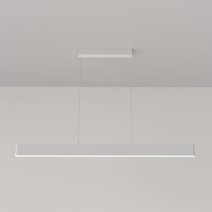 Maytoni P010PL-L30W4K - LED Пендел STEP LED/30W/230V 4000K 118,5 см бял