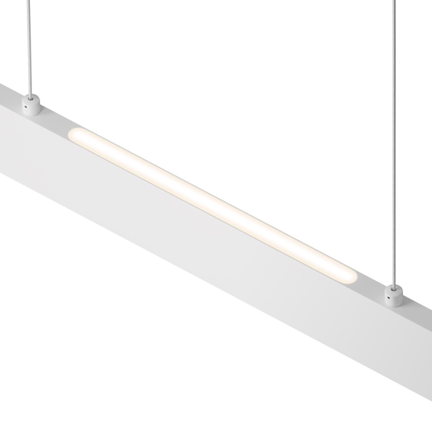 Maytoni P010PL-L30W4K - LED Пендел STEP LED/30W/230V 4000K 118,5 см бял