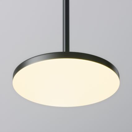 Maytoni P076PL-L12W3K-B - LED Пендел PLATO LED/12W/230V 3000K черен