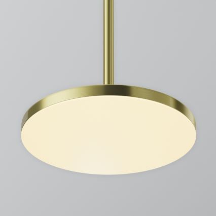 Maytoni P076PL-L12W3K-BS - LED Пендел PLATO LED/12W/230V 3000K златист
