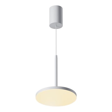 Maytoni P076PL-L12W3K-W - LED Пендел PLATO LED/12W/230V 3000K бял