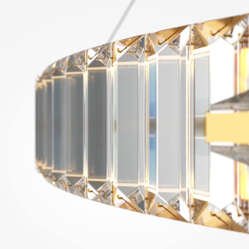 Maytoni P097PL-L90G4K - LED Пендел KRONE LED/90W/230V CRI 90 Ø 80,5 см златист