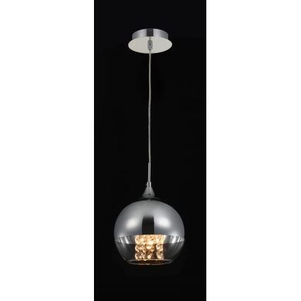 Maytoni P140-PL-110-1-N - Пендел FERMI 1xE27/60W/230V лъскав хром
