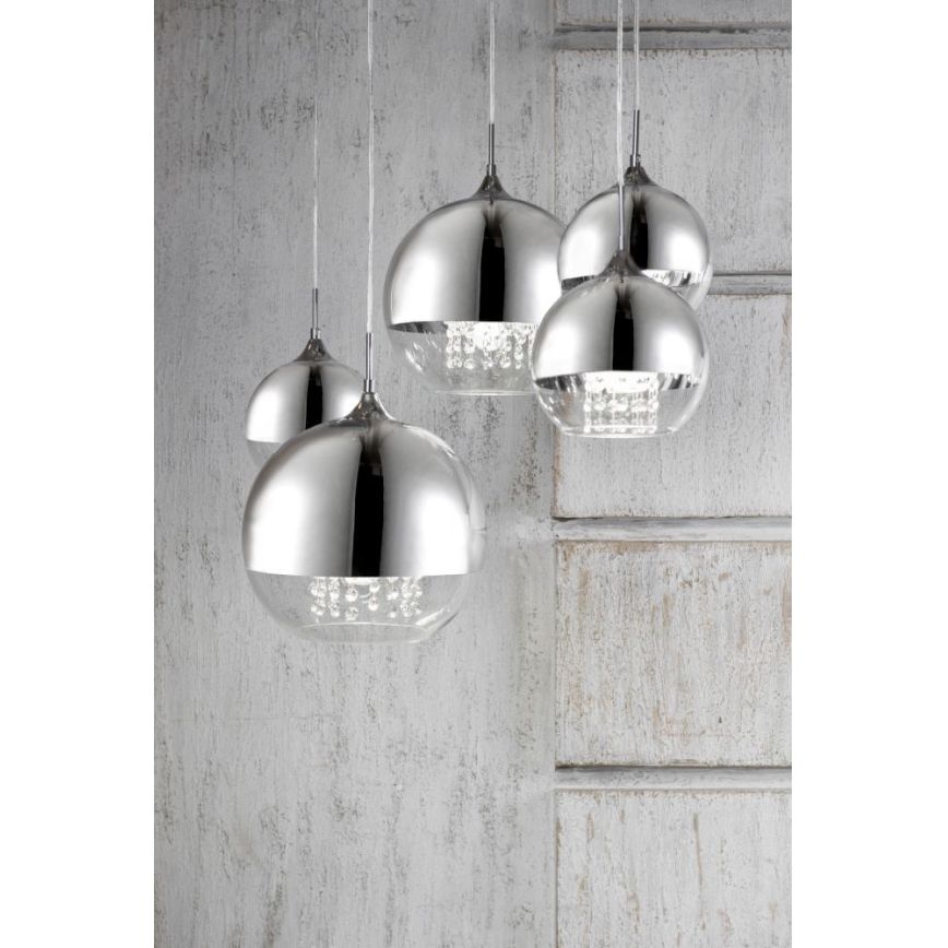 Maytoni P140-PL-170-5-N - Пендел FERMI 5xE27/60W/230V лъскав хром