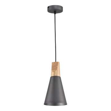 Maytoni P359-PL-140-C - Пендел BICONES 1xE27/60W/230V Ø 14 см сив/бежов