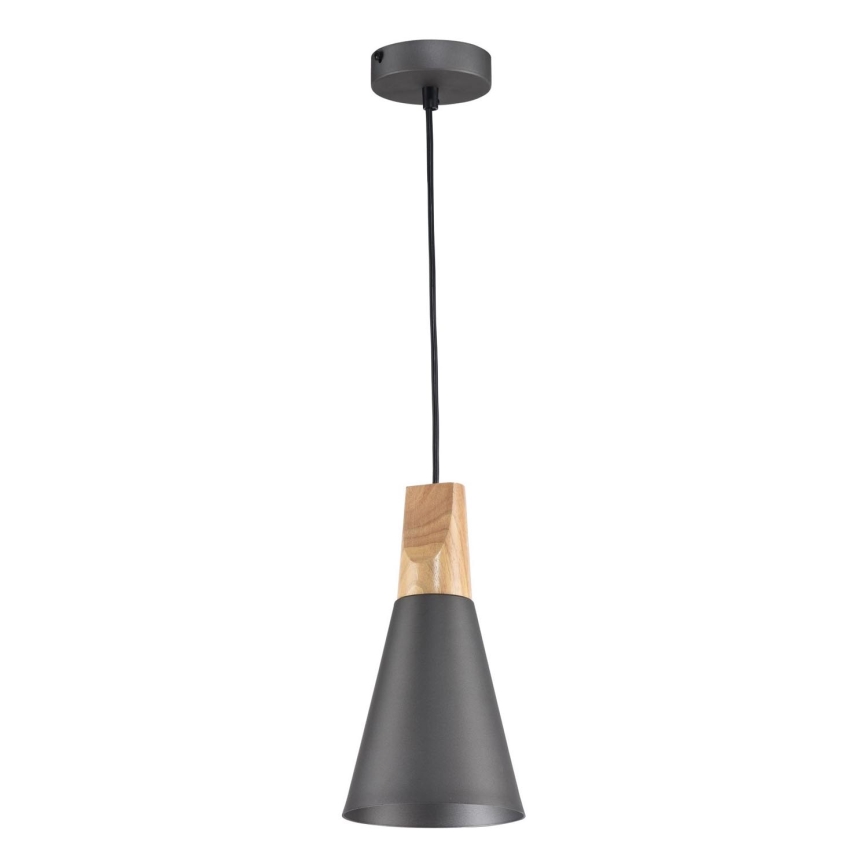 Maytoni P359-PL-140-C - Пендел BICONES 1xE27/60W/230V Ø 14 см сив/бежов