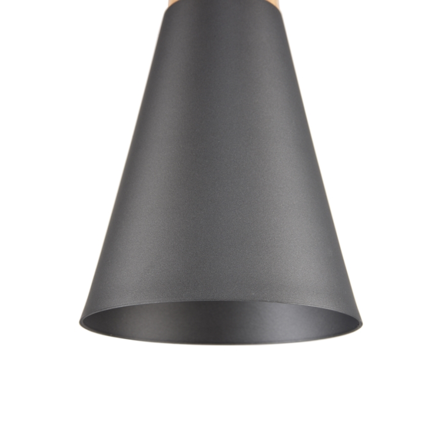 Maytoni P359-PL-140-C - Пендел BICONES 1xE27/60W/230V Ø 14 см сив/бежов