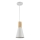 Maytoni P359-PL-140-W - Пендел BICONES 1xE27/60W/230V Ø 14 см бял/бежов
