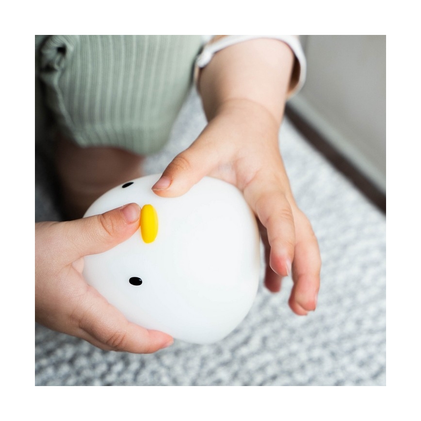 MegaLight - LED RGB Акумулаторна детска сензорна лампа за вана SWIMMY DUCK LED/5V