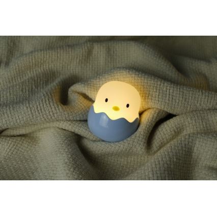 MegaLight - LED RGB Димируем акумулаторен детски докосване лампа EGGY EGG LED/5V
