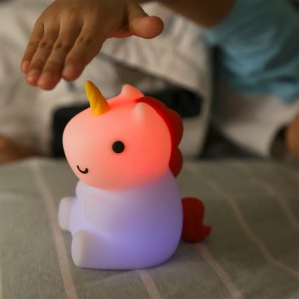 MegaLight - LED RGB Димируем акумулаторен детски докосване лампа MAGGY MAGIC LED/5V